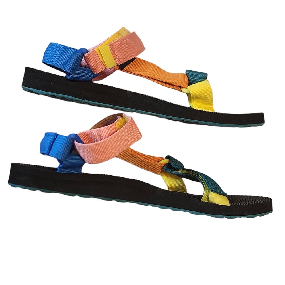 Teva Original Universal Women's Sandals Size 10 Good Pre Owned Condition - Picture 4 of 8